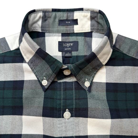 EUC J. Crew Oxford Shirt Size Small Slim Long Sleeve Button Down - Picture 1 of 7